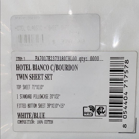 Frette Twin Bed-set. - Picture 4 of 5